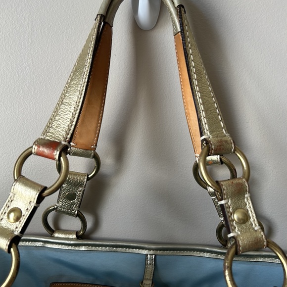 Coach basket weave colorful beach bag - Picture 4 of 6